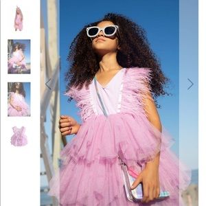 LOLA & THE BOYS girl’s dress size 9/10 lilac